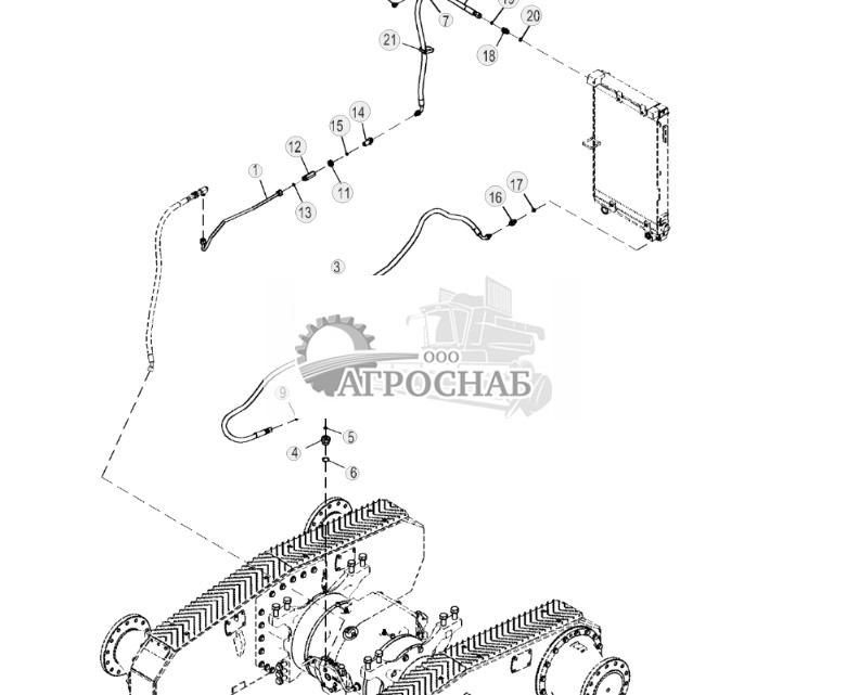 Шланги охладителя дифференциала - ST879457 118.jpg